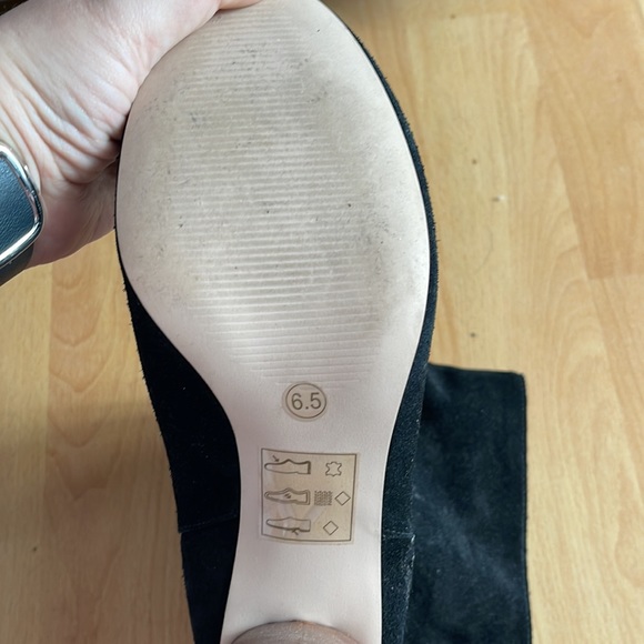 Slouchy black boots - Picture 4 of 7